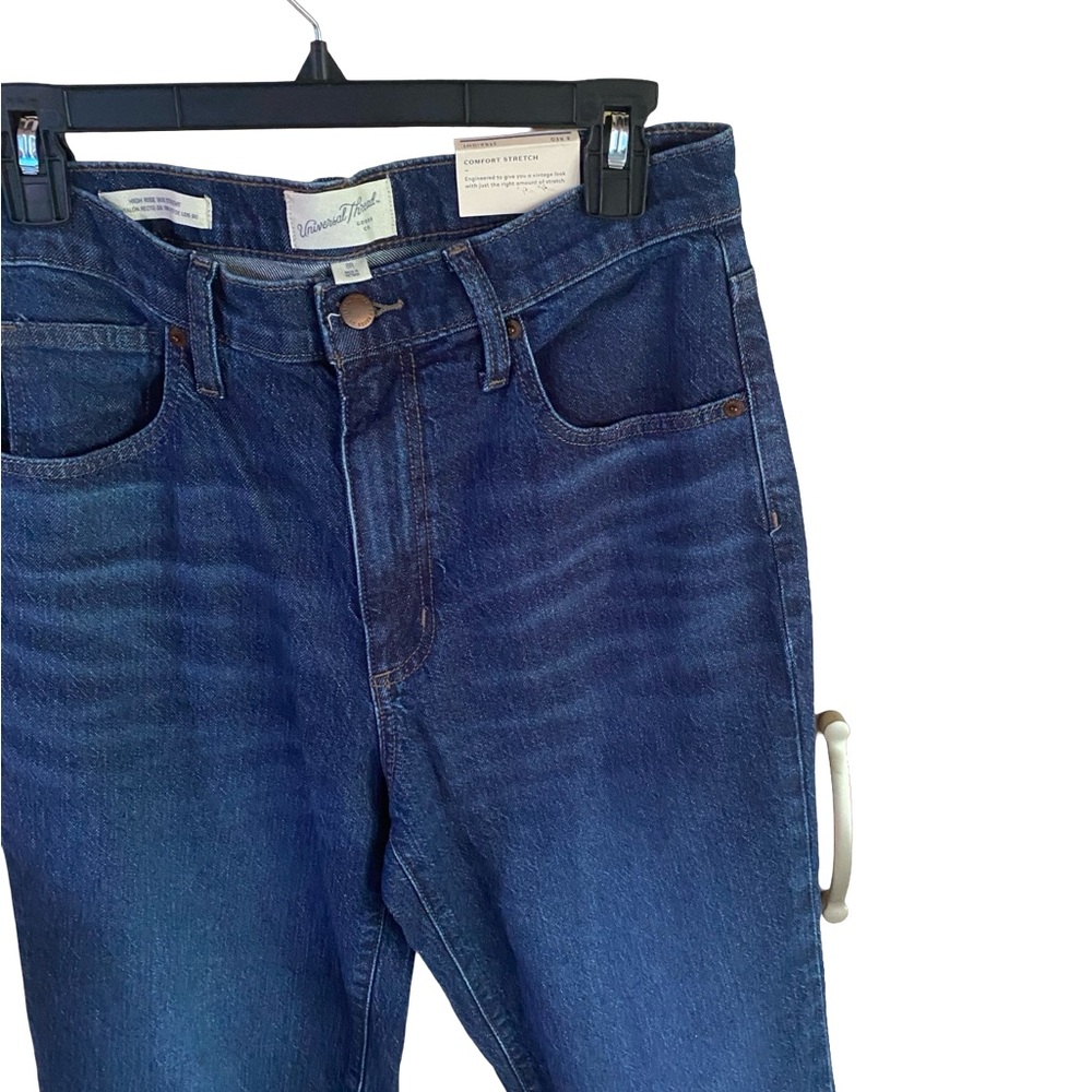 Women's Indigo 90’s Straight-Leg Jeans - Picture 2 of 4